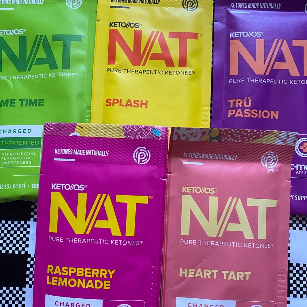 5 pack of Variety Pruvit Keto Nat